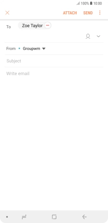 Press Subject and key in the required subject.