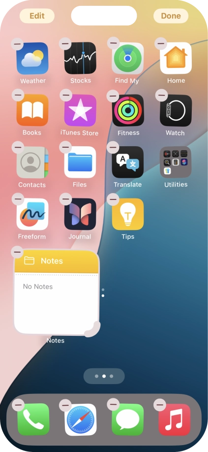 Press Done. Press Done.