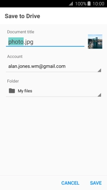 Press SAVE. Press SAVE.