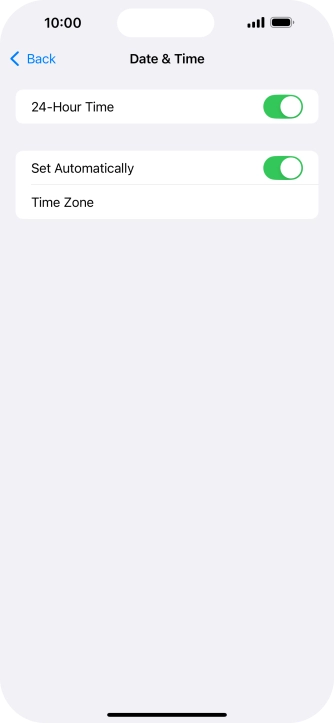 Slide your finger upwards starting from the bottom of the screen to return to the home screen.