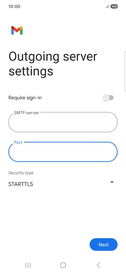Press the drop down list below 