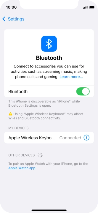 Slide your finger upwards starting from the bottom of the screen to return to the home screen.