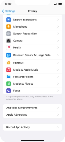 Press Record App Activity.