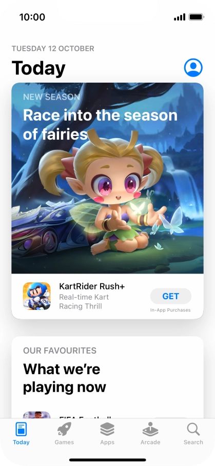 Press Search.
