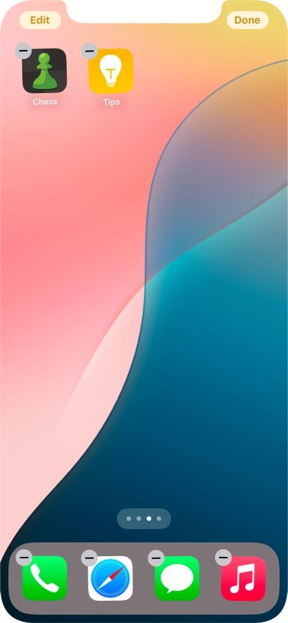 Press Done. Press Done.