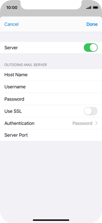 Press Authentication.