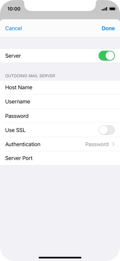 Press Authentication.