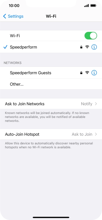 Slide your finger upwards starting from the bottom of the screen to return to the home screen.