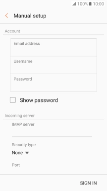 Press the field below Press the field below
