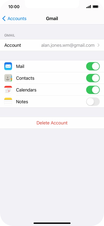 Slide your finger upwards starting from the bottom of the screen to return to the home screen.