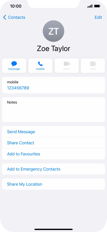 Slide your finger upwards starting from the bottom of the screen to return to the home screen.