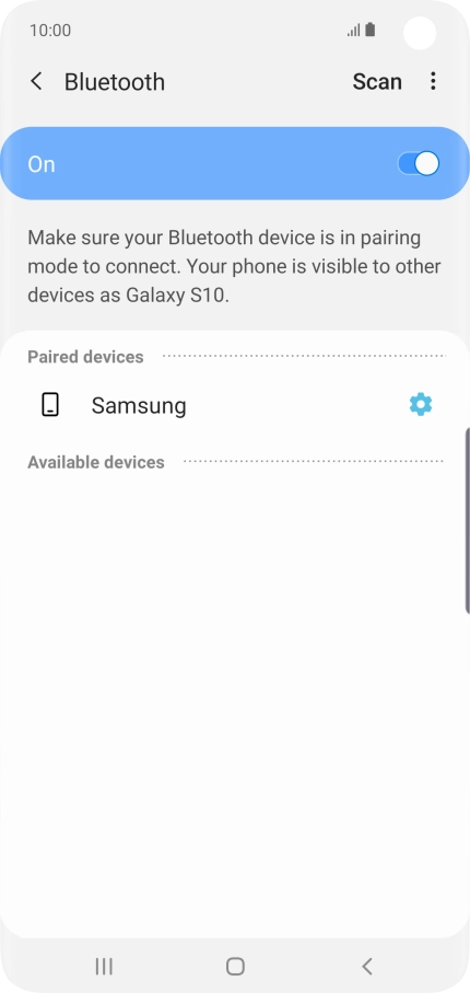 Press the Home key to return to the home screen. Press the Home key to return to the home screen.
