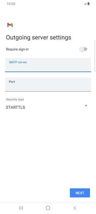 Press the field below Press the field below