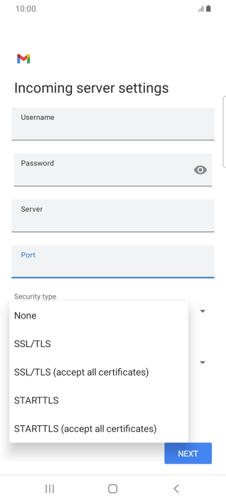 Press None. Press None.