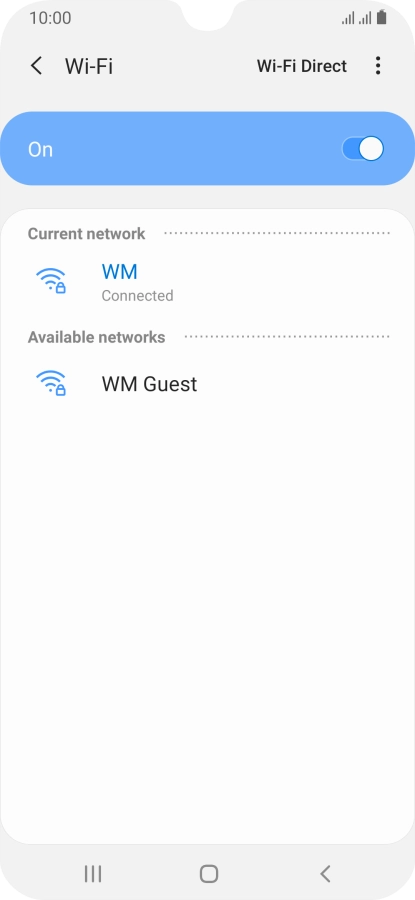 Press the Home key to return to the home screen. Press the Home key to return to the home screen.