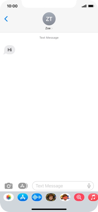 Slide your finger upwards starting from the bottom of the screen to return to the home screen. Slide your finger upwards starting from the bottom of the screen to return to the home screen.