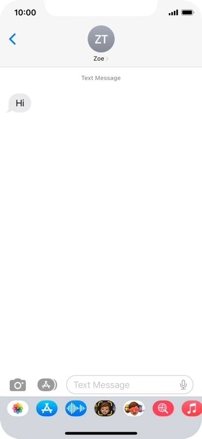 Slide your finger upwards starting from the bottom of the screen to return to the home screen. Slide your finger upwards starting from the bottom of the screen to return to the home screen.