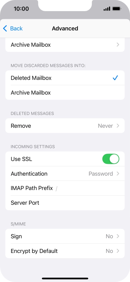 Press Authentication.