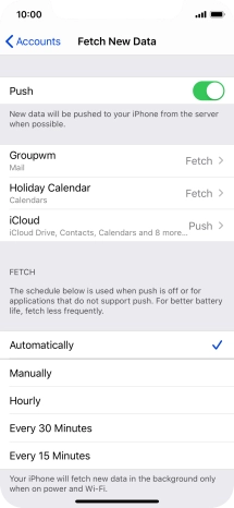 Press the indicator next to Press the indicator next to