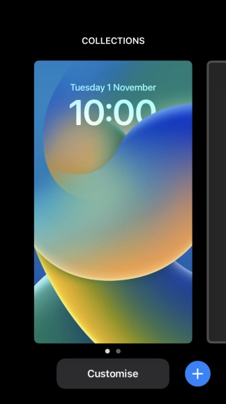 Press the add icon. Press the add icon.