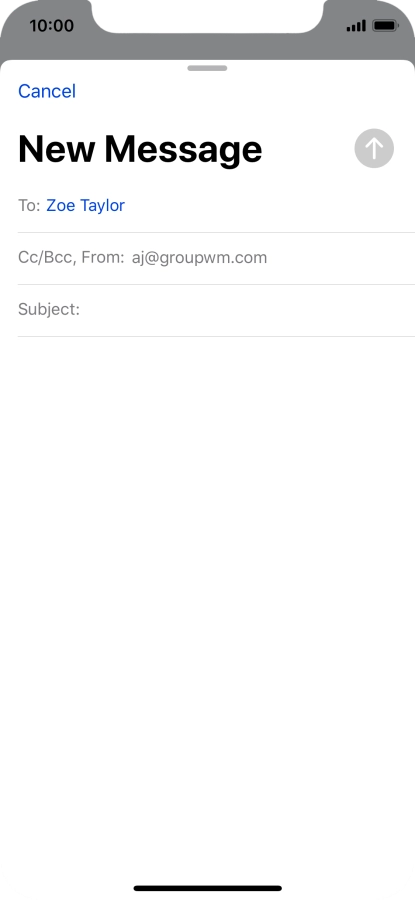 Press the field next to 