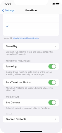Press SharePlay. Press SharePlay.