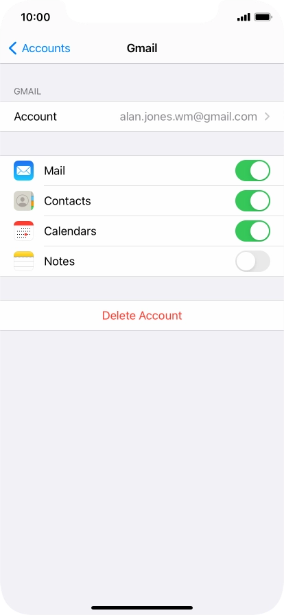 Slide your finger upwards starting from the bottom of the screen to return to the home screen.