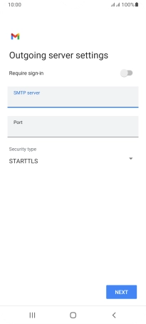 Press the field below 