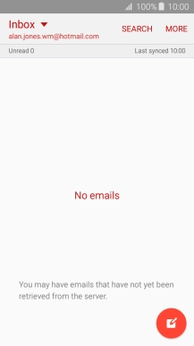 Press the drop down list in the top left corner of the screen.