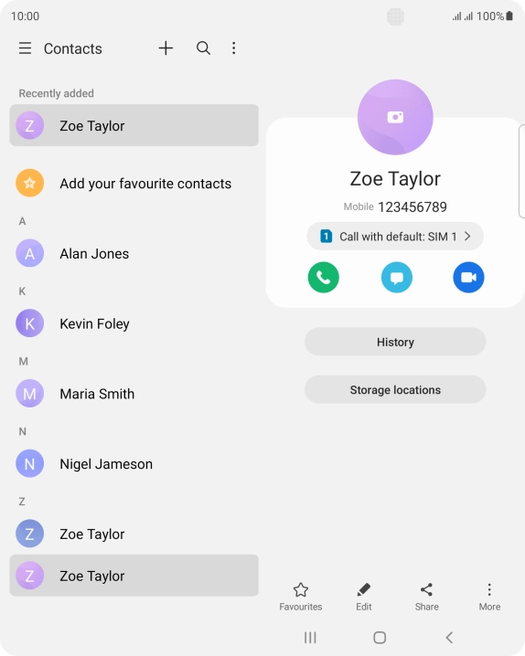 Press the Home key to return to the home screen. Press the Home key to return to the home screen.