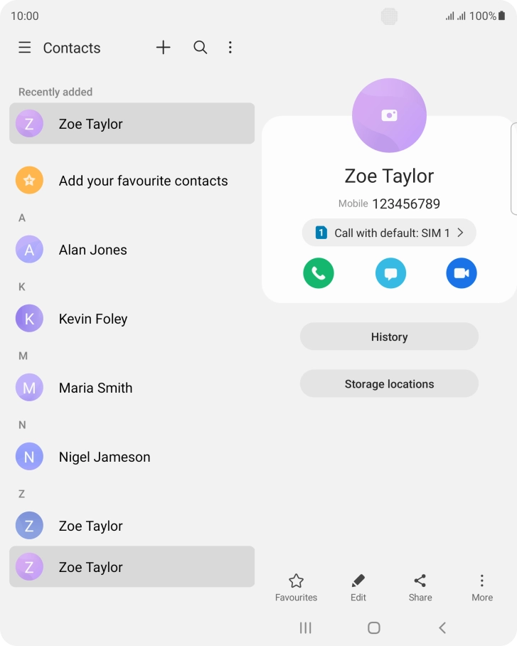 Press the Home key to return to the home screen. Press the Home key to return to the home screen.