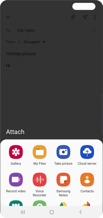 Press My Files and go to the required folder. Press My Files and go to the required folder.