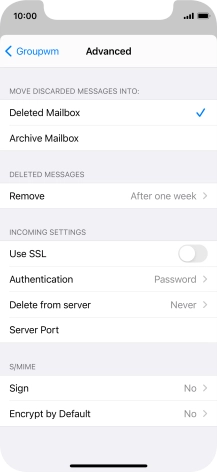 Press Authentication.