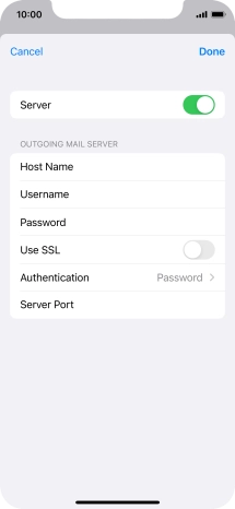 Press Authentication.