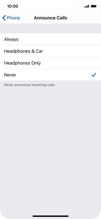 Press Always to turn on the function when silent mode is turned off.