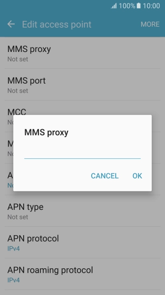 Key in 10.24.59.200 and press OK.