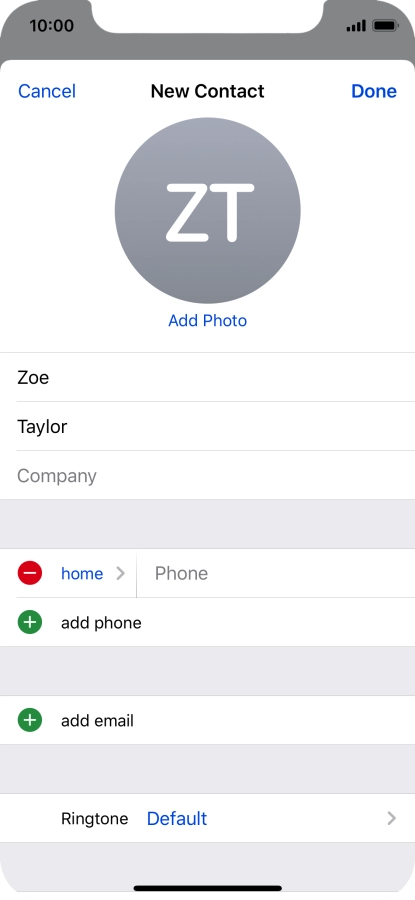 Press Phone and key in the required phone number. Press Phone and key in the required phone number.