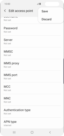 Press Save. Press Save.