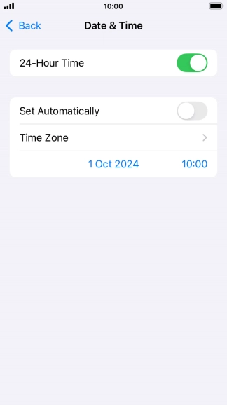 Press the indicator next to Press the indicator next to