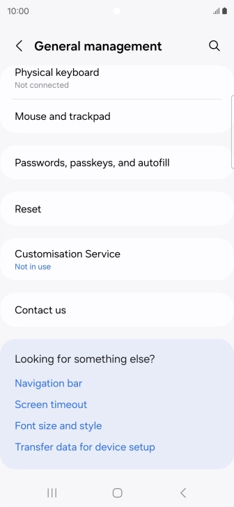 Press Reset. Press Reset.