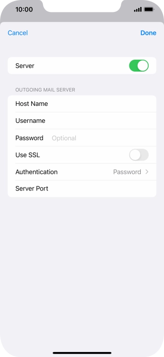 Press Authentication.