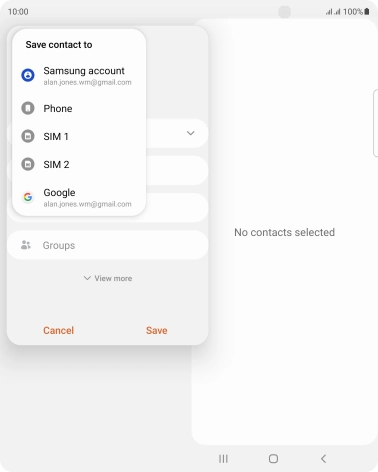 Press Phone. Press Phone.