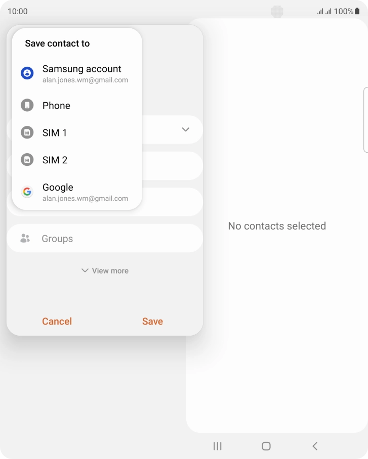 Press Phone. Press Phone.