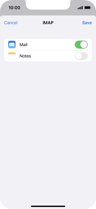 Press Save. Your email account has now been set up. To select more settings for incoming and outgoing server, proceed with the following steps.
