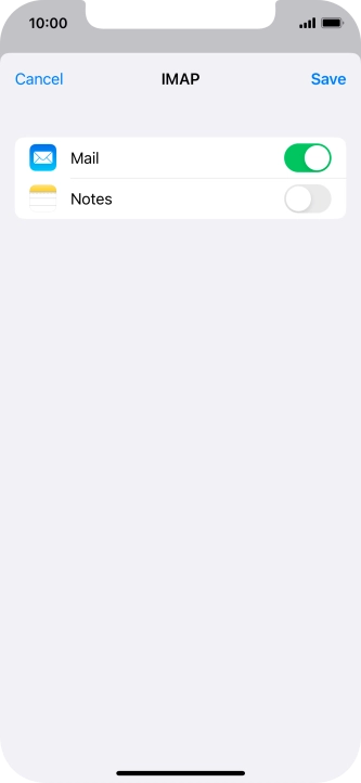Press Save. Your email account has now been set up. To select more settings for incoming and outgoing server, proceed with the following steps.
