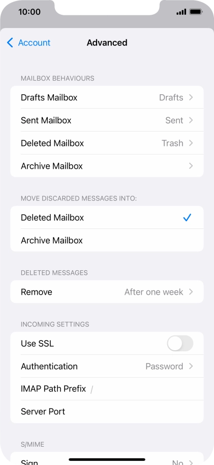 Press Authentication.