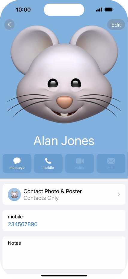 Slide your finger upwards starting from the bottom of the screen to return to the home screen.