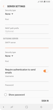 Press the drop down list below 