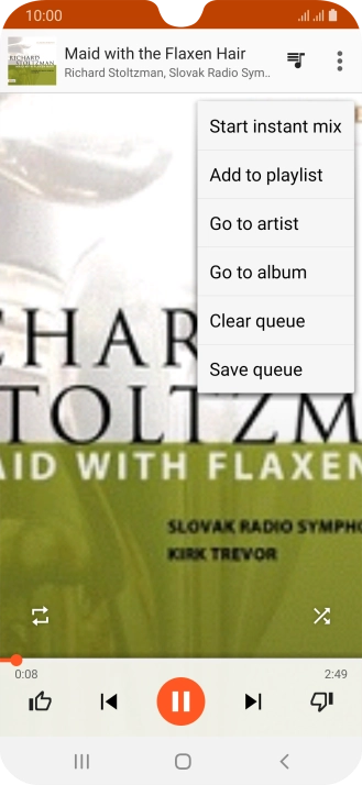 Press Add to playlist.