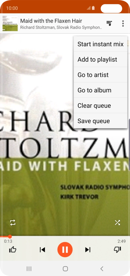 Press Add to playlist.